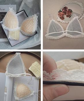 フロントホックブラショーツセット女性下着 送料無料 即日発送-9