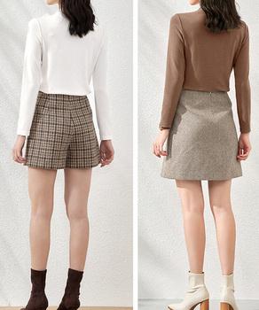 カットソー プチハイネック 長袖Tシャツ 送料無料 即日発送-6