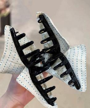 ヘアクリップ大きめアクリルバンスクリップ 送料無料 即日発送-9