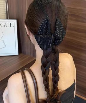 ヘアクリップ大きめアクリルバンスクリップ 送料無料 即日発送-2