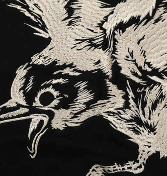 大きいサイズ DAKU CROWフルジップパーカー 3L 4L 5L 6L ブラック ラッピング可 送料無料 即日発送-3