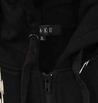 大きいサイズ DAKU CROWフルジップパーカー 3L 4L 5L 6L ブラック ラッピング可 送料無料 即日発送-4