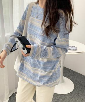 Tシャツ カットソートップス春秋 送料無料 即日発送-5