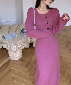 ニットセットアップ レディース2点セット 送料無料 即日発送-4