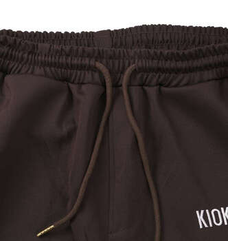 大きいサイズ YOIDORE 酒愛好家トラックパンツ 3L 4L 5L 6L ブラウン ラッピング可 送料無料 即日発送-3