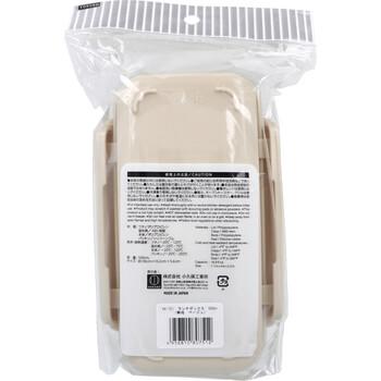 ランチボックス 500mL ベージュ KK 751 ×5個セット 送料無料-1