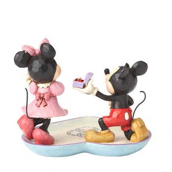 ミッキー＆ミニー リングディッシュ Disney Traditions ラッピング可 送料無料-2