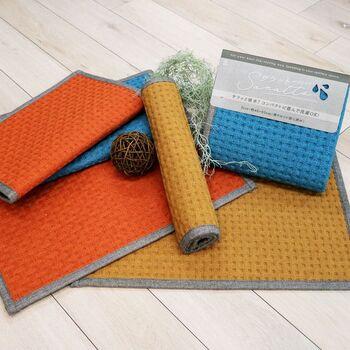 サラット バスマット オレンジ 2個セット 送料無料 即日発送-2