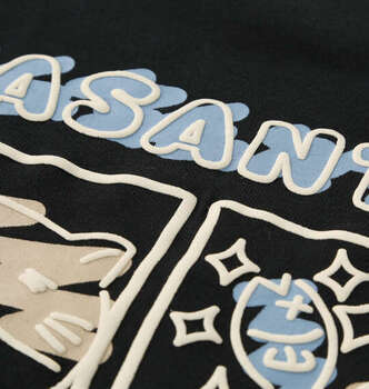 大きいサイズ NECOBUCHI SAN 天竺長袖Tシャツ 3L 4L 5L 6L 8L ブラック ラッピング可 送料無料 即日発送-2