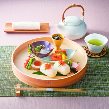 白木 わっぱ盛器 丸 φ24  曲げ輪料理器 送料無料-1