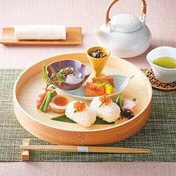 白木 わっぱ盛器 丸 φ27  曲げ輪料理器 送料無料-1