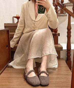 メリージェーンシューズ もこもこパンプス 送料無料 即日発送-7