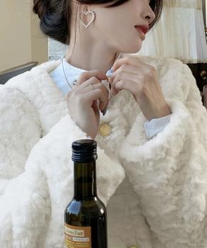 ボアジャケット もこもこアウター 送料無料 即日発送-4