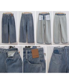 裏起毛デニムパンツ 暖かいジーンズ 厚手 送料無料 即日発送-9