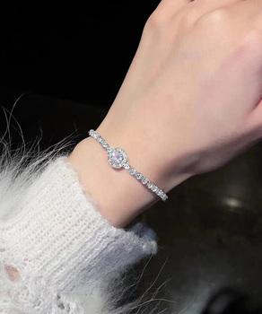 ラインストーンブレスレット バングル 送料無料 即日発送-5