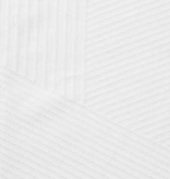 大きいサイズ TETE HOMME バイアスパネル柄ボリュームネック長袖Tシャツ 3L 4L 5L 6L ホワイト ラッピング可 送料無料 即日発送-4