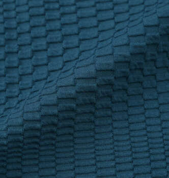 大きいサイズ TETE HOMME ブリスタージャガードVネック長袖Tシャツ 3L 4L 5L 6L ターコイズ ラッピング可 送料無料 即日発送-2