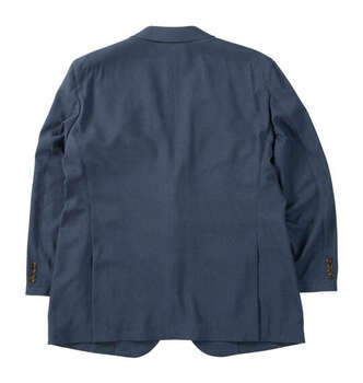 大きいサイズ MANCHES マルーデライトデニムスーツ 3L 4L 5L 6L ネイビー ラッピング可 送料無料 即日発送-1