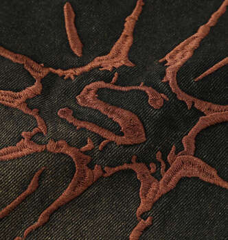 大きいサイズ SEQUENZ ウォッシュドデニムフルジップパーカー 3L 4L 5L 6L ブラック ラッピング可 送料無料 即日発送-5