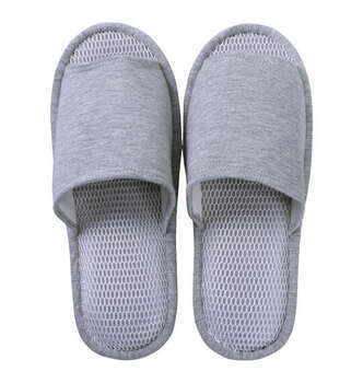 大きいサイズ Wメッシュ大きいスリッパ 3L グレー ラッピング可 送料無料 即日発送-2