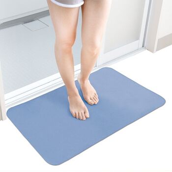 笑激SHOCK マジかるバスマット L ブルー 送料無料 即日発送-2