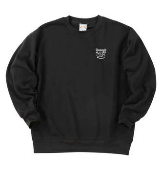 大きいサイズ NECOBUCHI SAN 裏起毛クルーネックトレーナー 3L 4L 5L 6L 8L ブラック ラッピング可 送料無料 即日発送-1