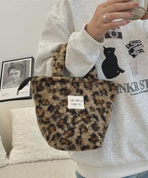 ハンドバッグ レディース レオパード柄 送料無料 即日発送-4