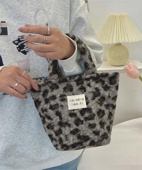 ハンドバッグ レディース レオパード柄 送料無料 即日発送-5