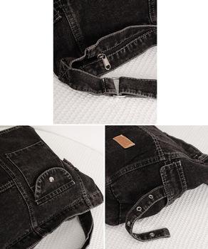 デニム ショルダーバッグ A4 大容量 送料無料 即日発送-9