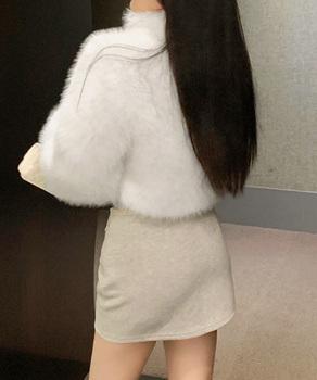 ファージャケット ふわふわファーボレロ冬 送料無料 即日発送-4