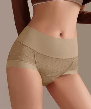 ハイウエスト総レースショーツ スカラップ 送料無料 即日発送-5