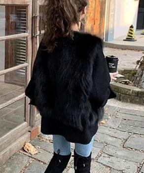 フェイクファーベスト ふわふわファージレ 送料無料 即日発送-5