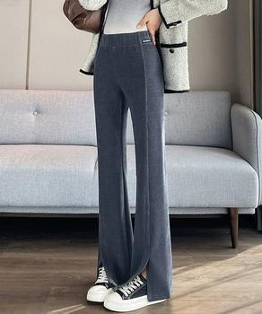 裏起毛コーデュロイパンツ微フレアパンツ冬 送料無料 即日発送-4