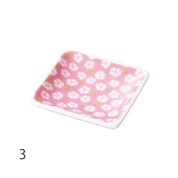 豆小皿 角 ひょうたん 蔦 撫子 キッチン 和柄 12個セット 送料無料-2