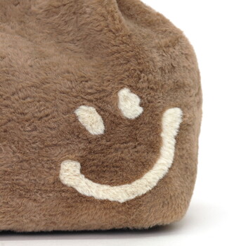 エコファー2WAY トートバッグ　 COOCO クーコ SMILEY 送料無料 即日発送-11