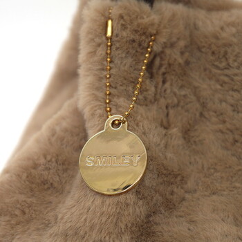 エコファー2WAY トートバッグ　 COOCO クーコ SMILEY 送料無料 即日発送-13