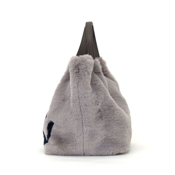 エコファー2WAY トートバッグ　 COOCO クーコ SMILEY 送料無料 即日発送-7