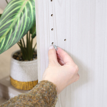 カラーボックス可動棚2段 2個セット 送料無料-12