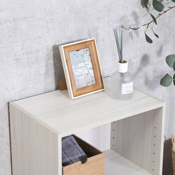 カラーボックス可動棚2段 2個セット 送料無料-15