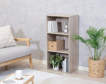 カラーボックス可動棚3段 2個セット 送料無料-9