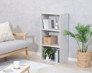 カラーボックス可動棚3段 2個セット 送料無料-17