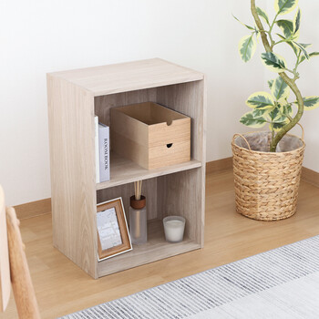 カラーボックス2段 2個セット 送料無料-18