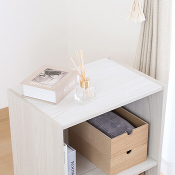 カラーボックス2段 2個セット 送料無料-23