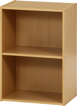 カラーボックス2段 2個セット 送料無料-2