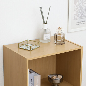 カラーボックス2段 2個セット 送料無料-6