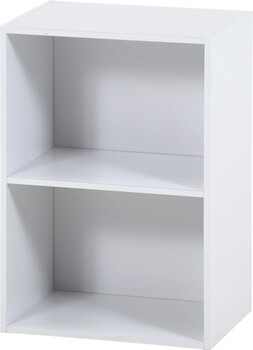 カラーボックス2段 2個セット 送料無料-7