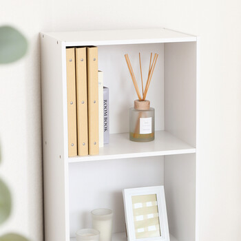 カラーボックス3段 A4対応 2個セット 送料無料-9