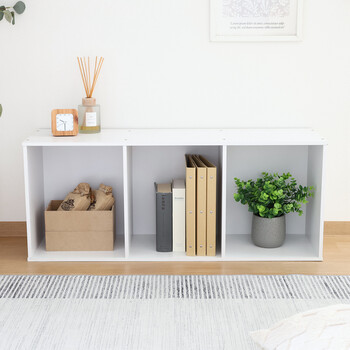 カラーボックス3段 A4対応 2個セット 送料無料-11