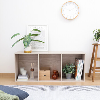 カラーボックス3段 A4対応 2個セット 送料無料-22