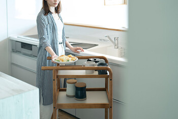 暮らし支えるワゴン キッチン シニア家具 ヨンマルナナマル RSPKW1 送料無料-25